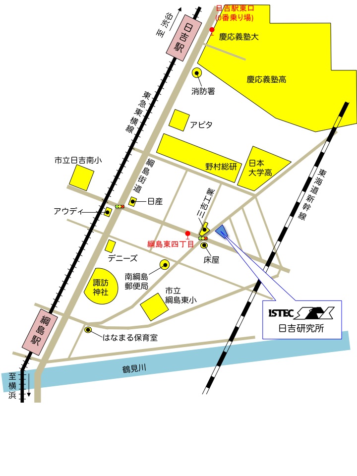 Map-Hiyoshi Lab.